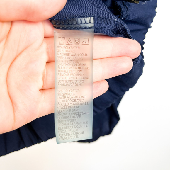 Alia Blue Zip-Up Fall/Spring Jacket - Picture 3 of 8